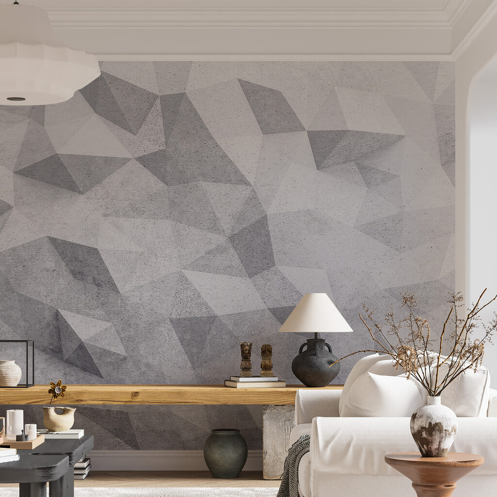 Kleine grijze veelhoeken — interieur 5