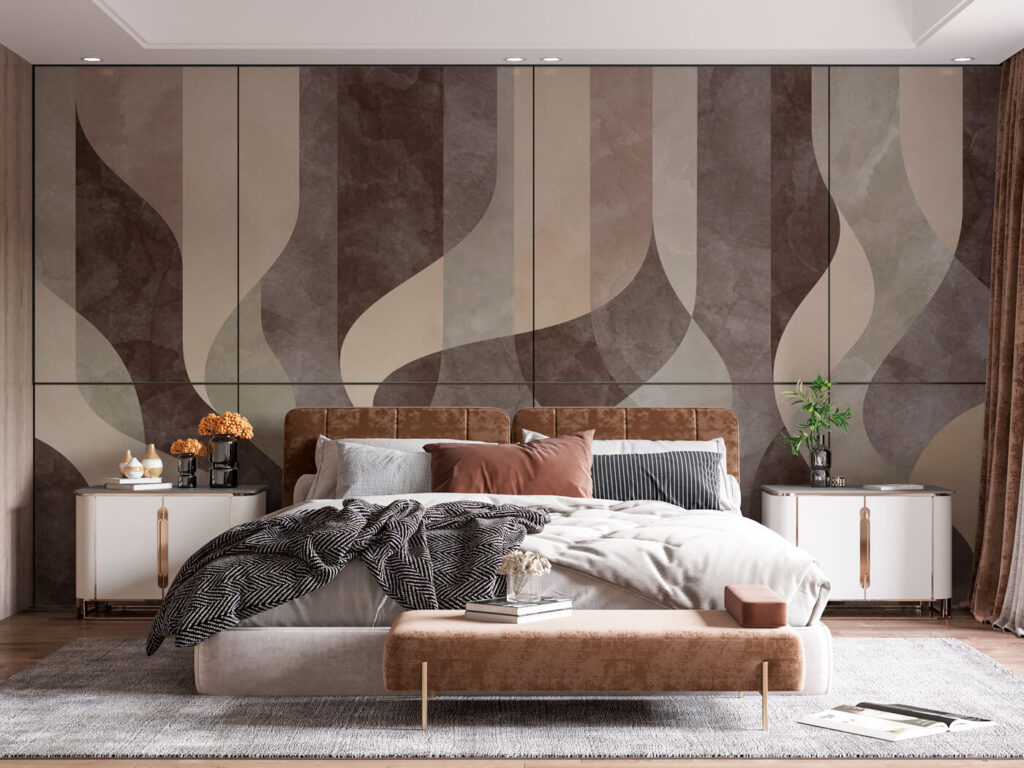 Grijze linten vlechten samen — interieur 2
