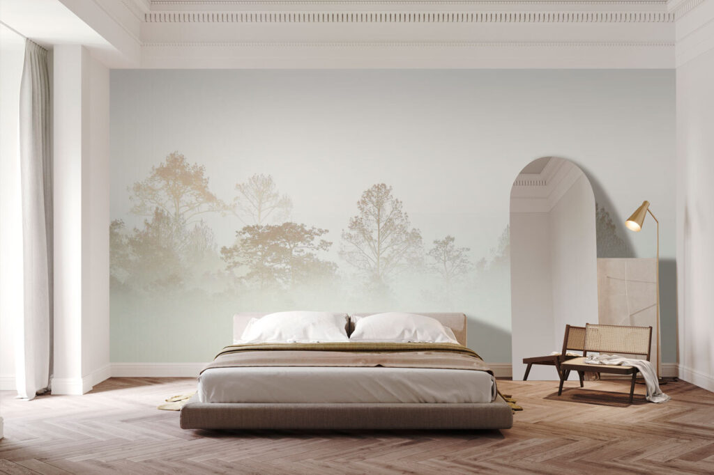 Bomen in de mist — interieur 1
