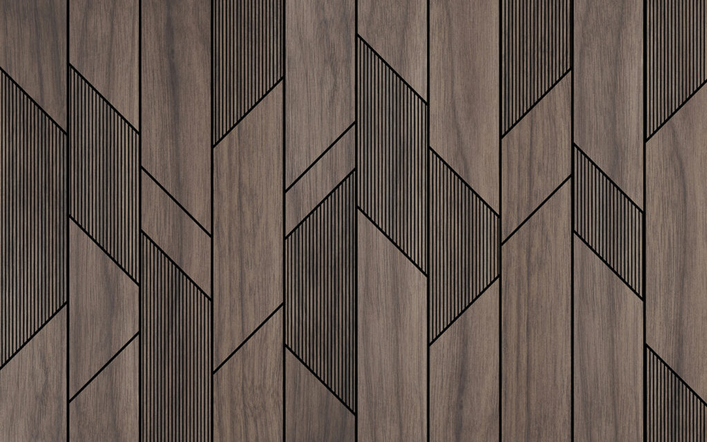 Donkere banen met ribbels — volledig ontwerp
