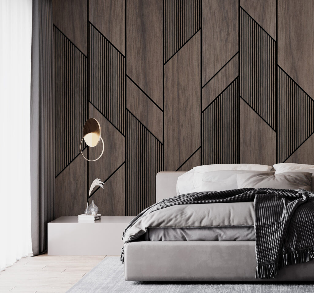 Donkere banen met ribbels — interieur 2
