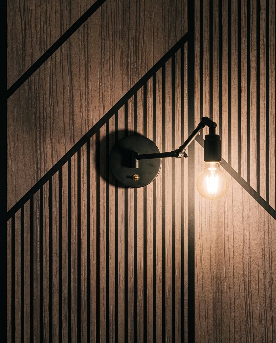 Donkere banen met ribbels — detail