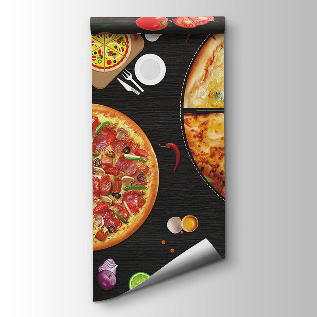 Pizza’s op een tafelblad — productweergave