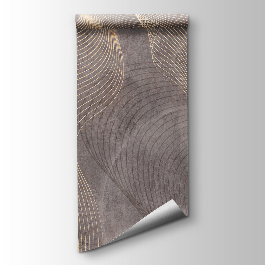 Elegante golfpatronen in neutrale tinten — productweergave