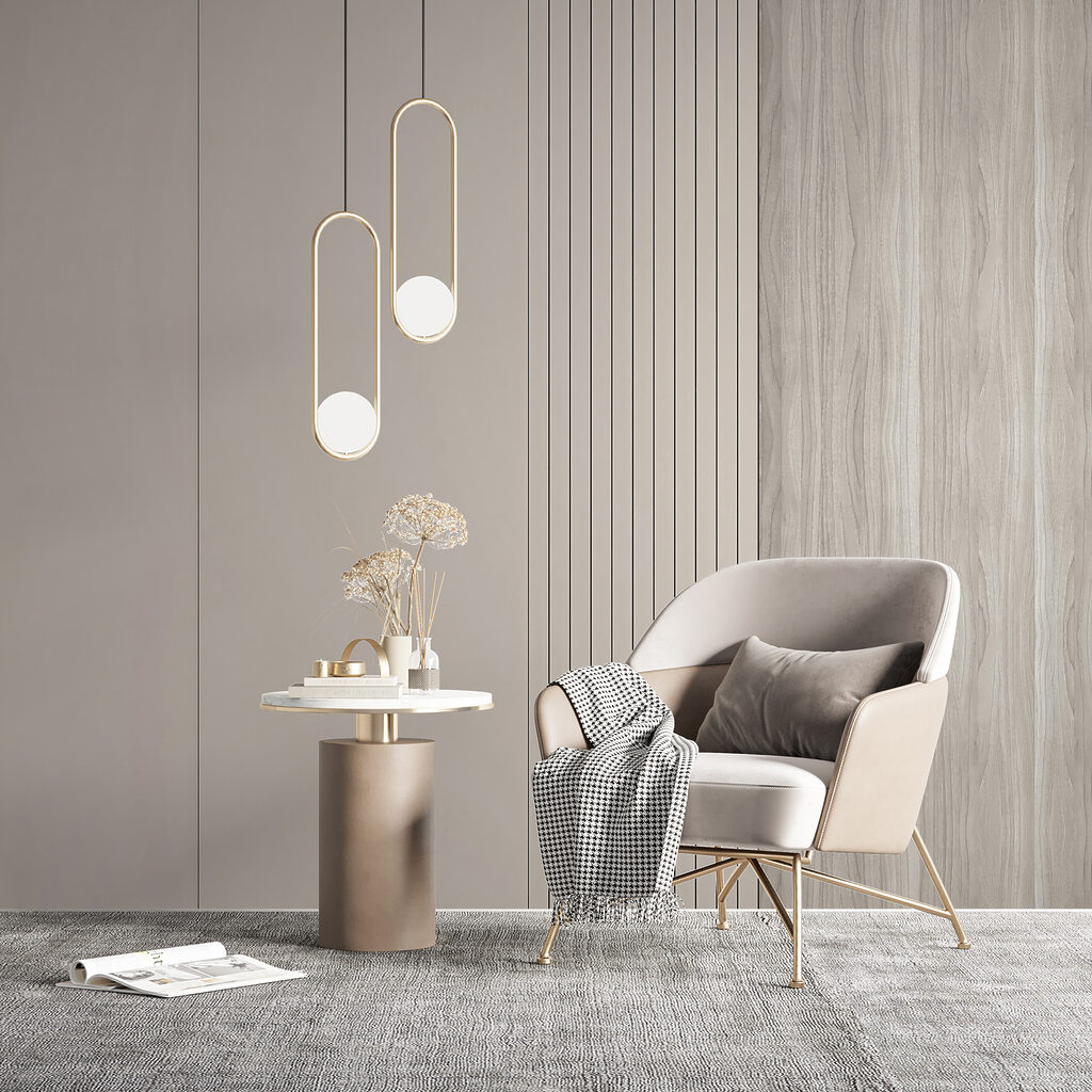 Rustige banen in taupe — interieur 5