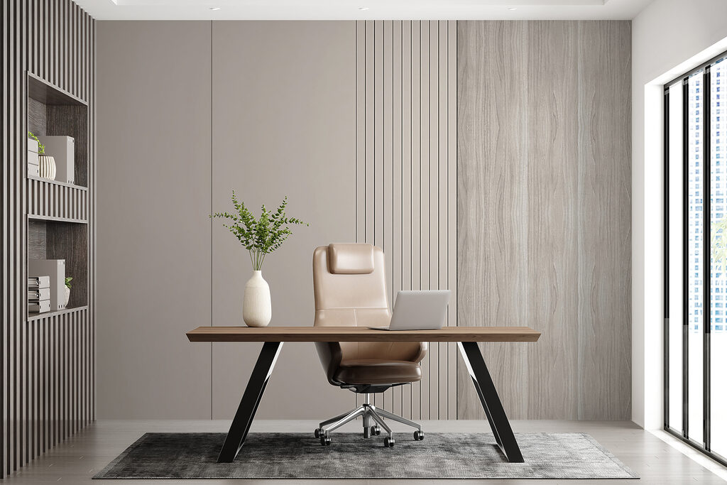 Rustige banen in taupe — interieur 6