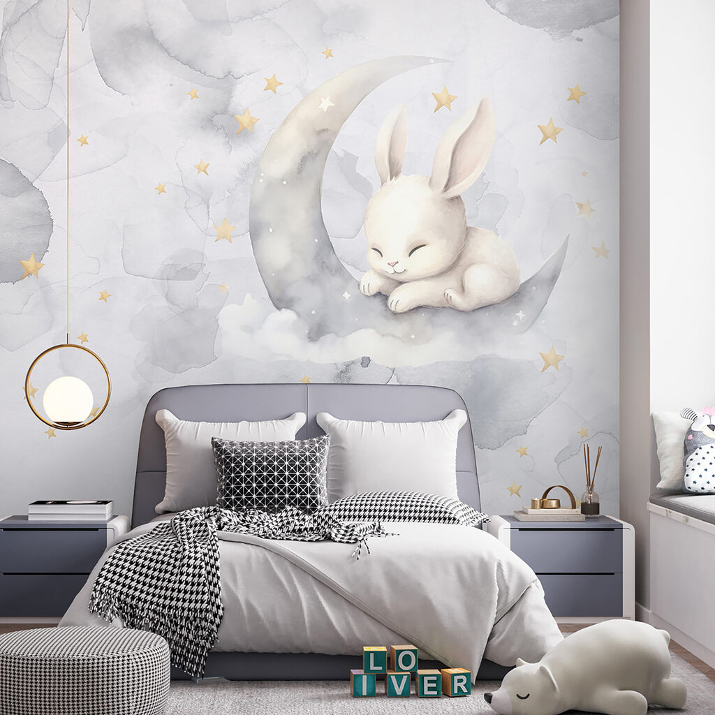 Een konijn op de maan — interieur 5