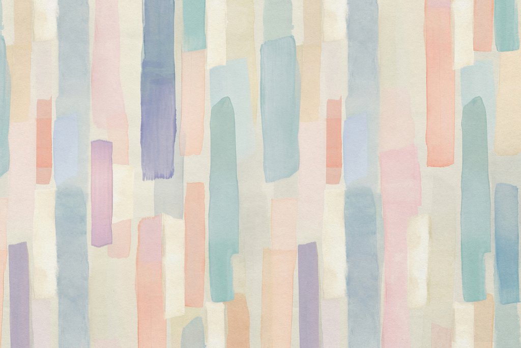 Smalle streken in pastel — volledig ontwerp