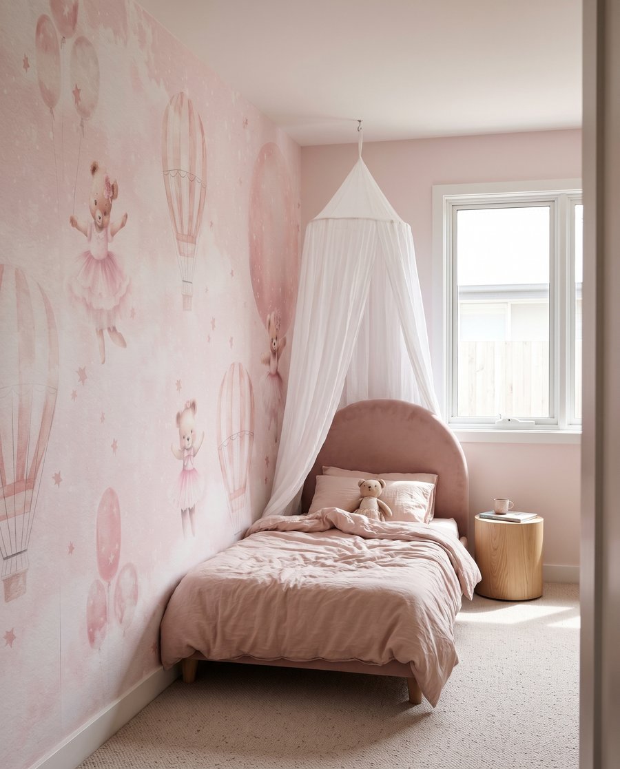 Roze ballonnetjes met beertjes — interieur 5