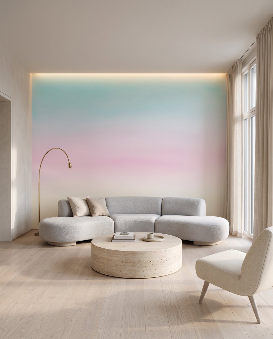 Zachte pasteltinten van kalme sereniteit — interieur 3