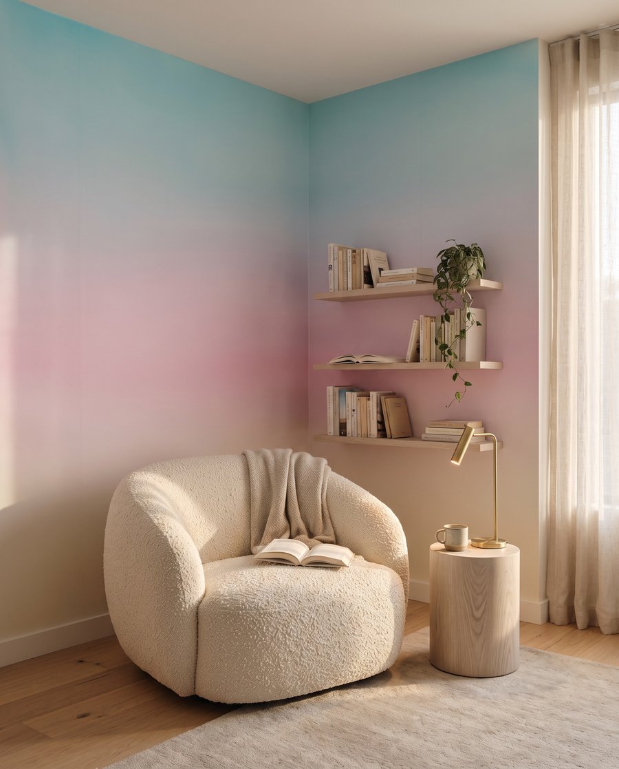 Zachte pasteltinten van kalme sereniteit — interieur 4