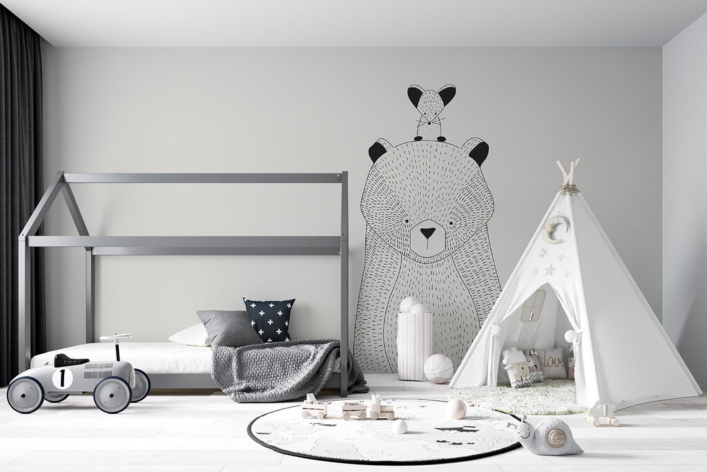 Muisje op een beer — interieur 5