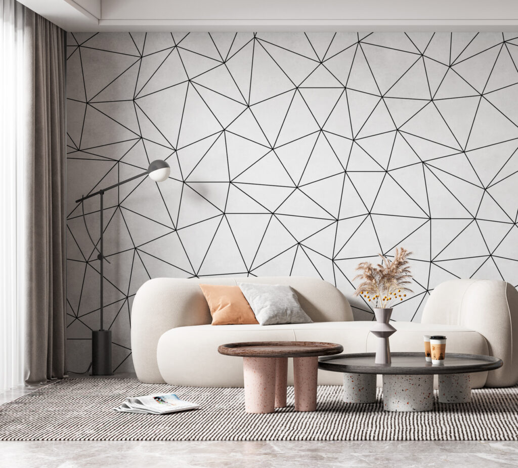 Een zwart-wit patroon — interieur 1