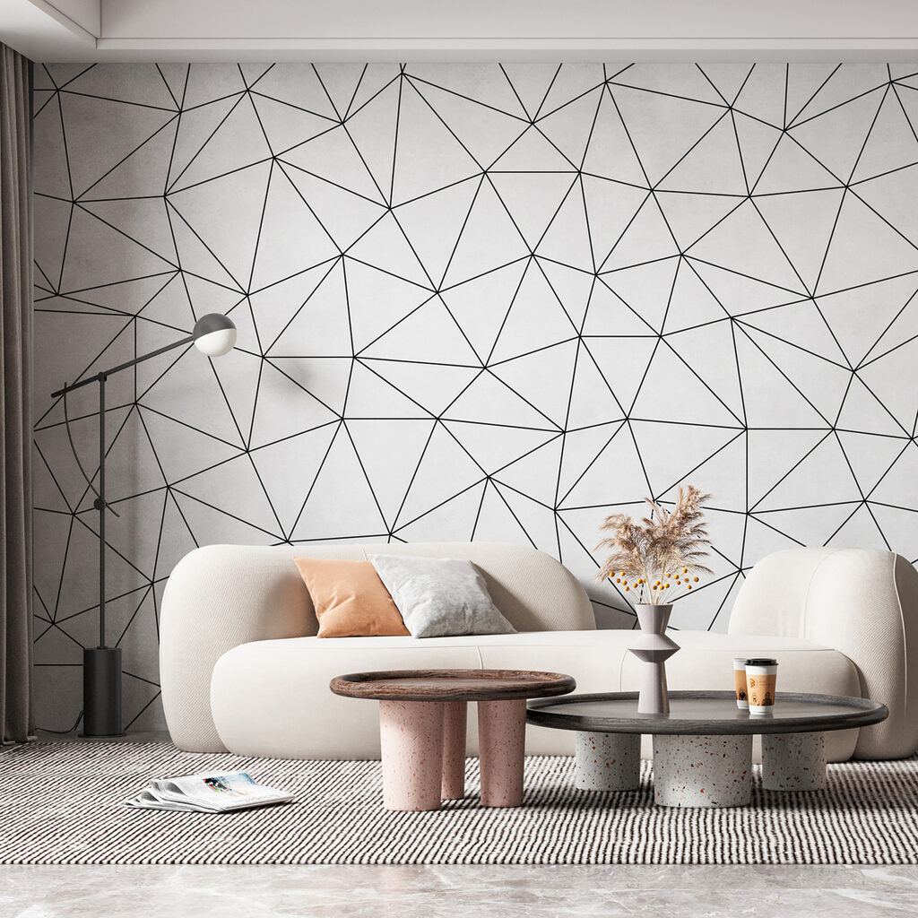 Een zwart-wit patroon — interieur 3