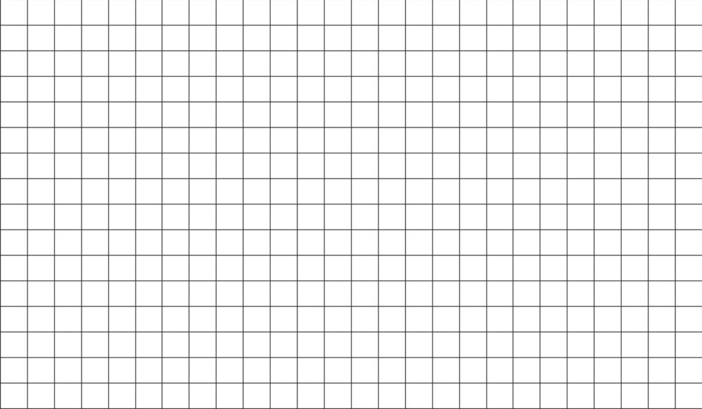 Dun raster op wit — volledig ontwerp
