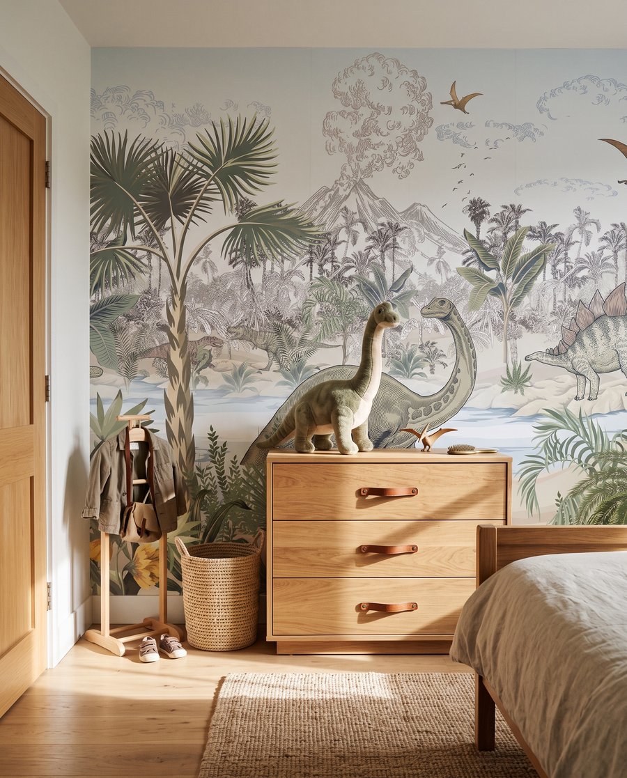 Dinosaurussen aan de bospoel — interieur 3