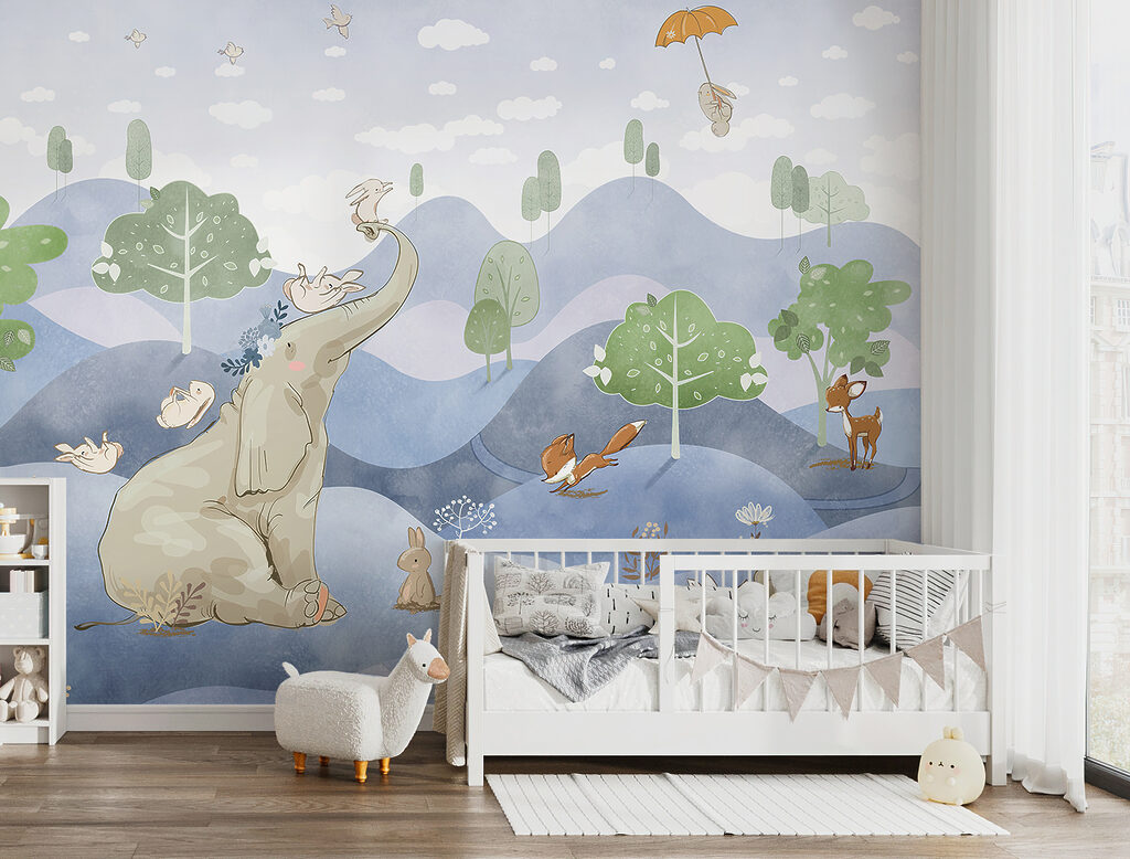Olifant en vrienden — interieur 1