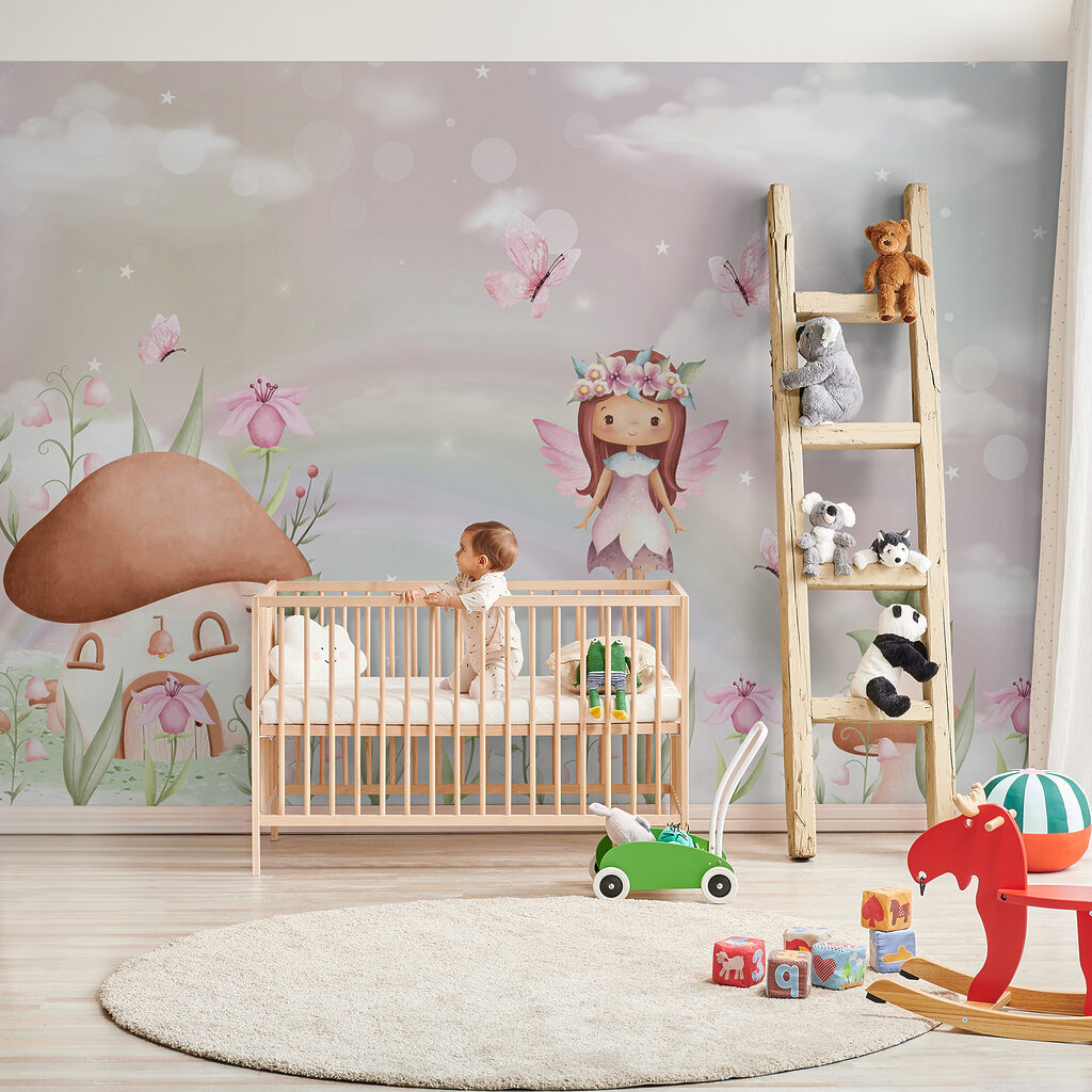 Elfje bij een paddenstoelenhuis — interieur 5