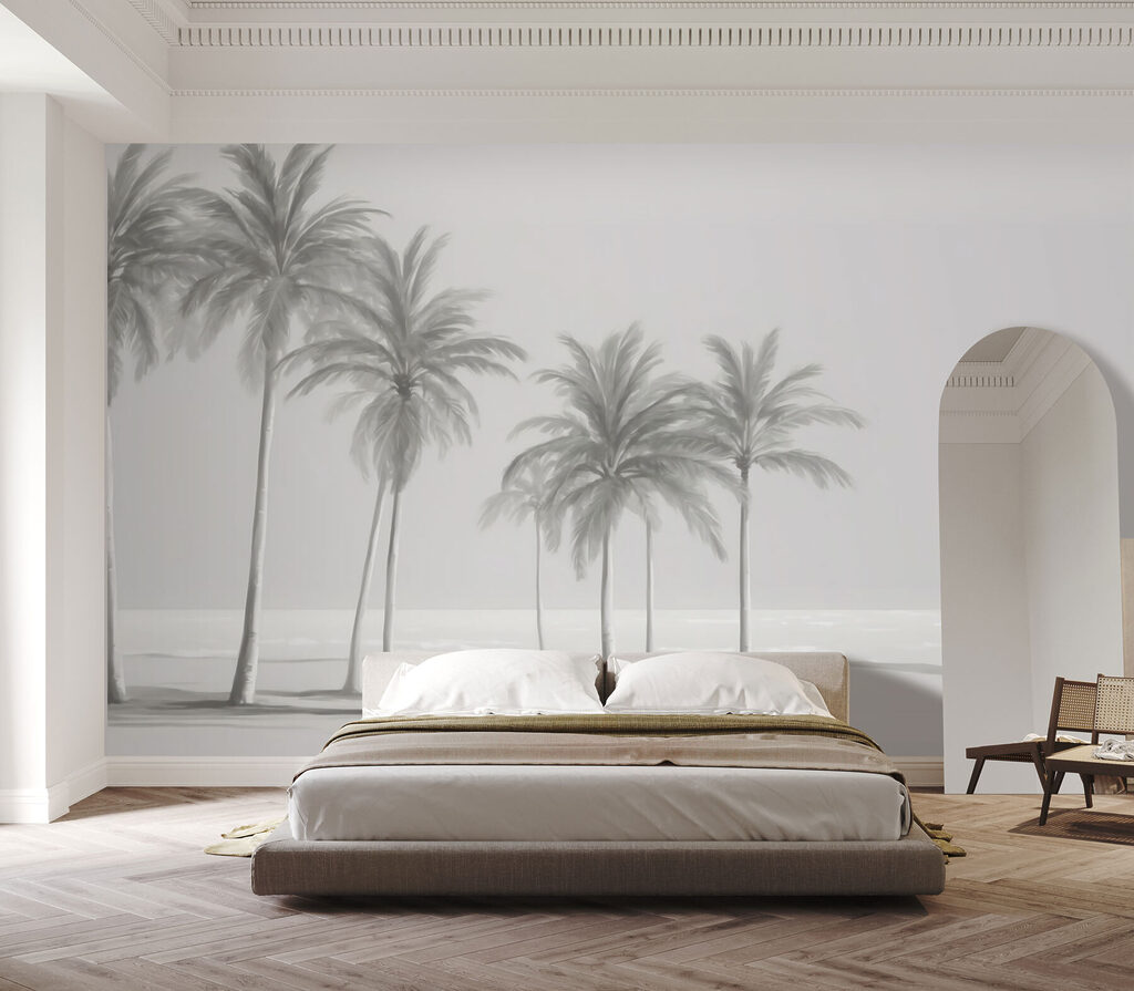 Palmen langs de kust — interieur 2