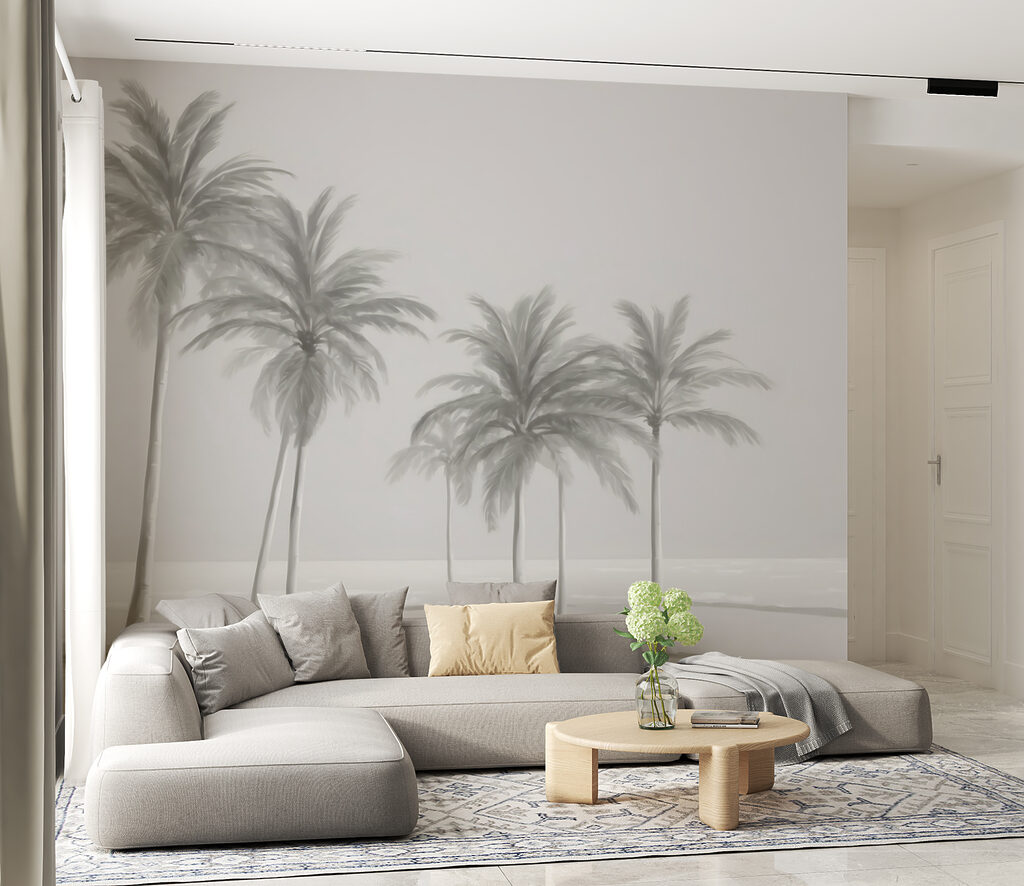 Palmen langs de kust — interieur 3