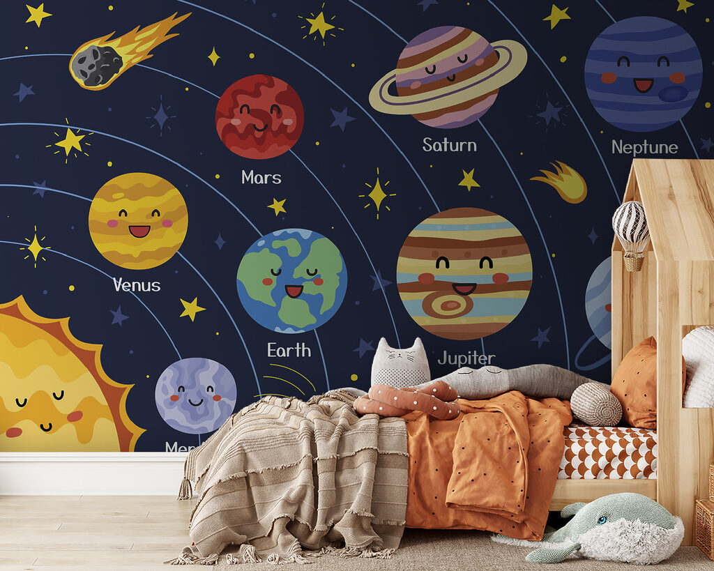 Planeten met vrolijke gezichten — interieur 2