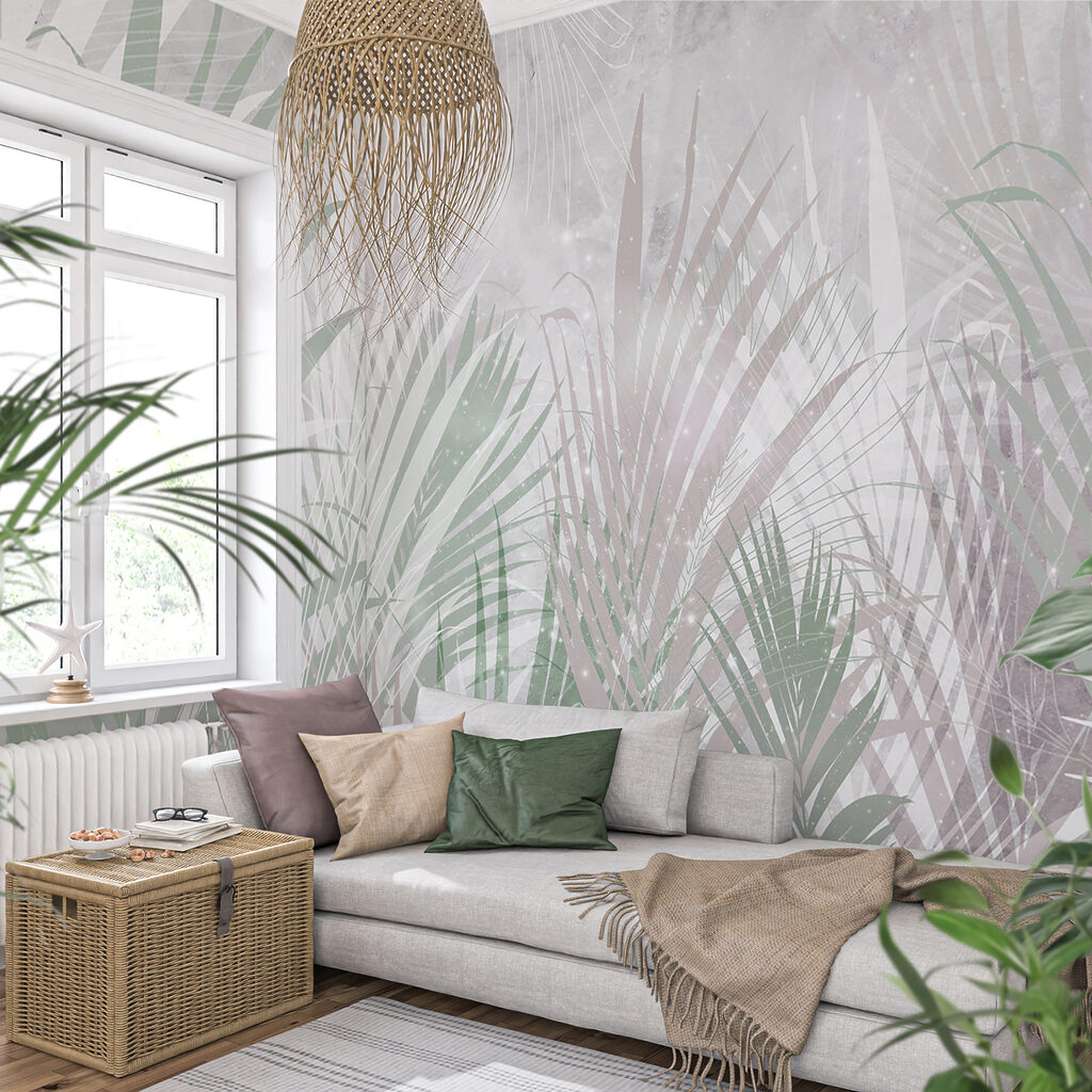 Palmnerven door lichte nevel — interieur 2