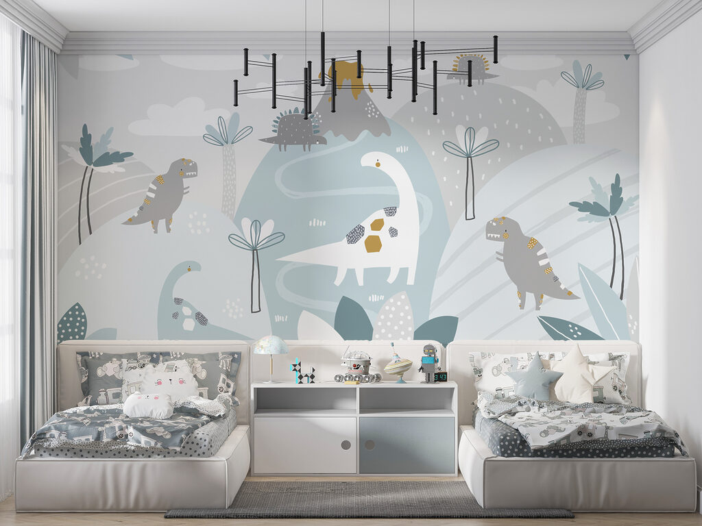 Dinosaurussen in blauwe dalen — interieur 3
