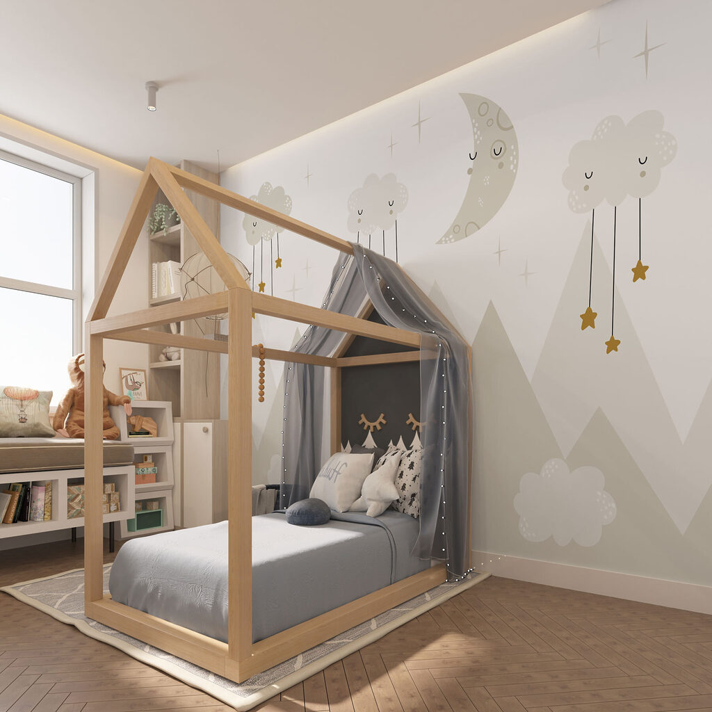 Maan boven lichte bergen — interieur 4