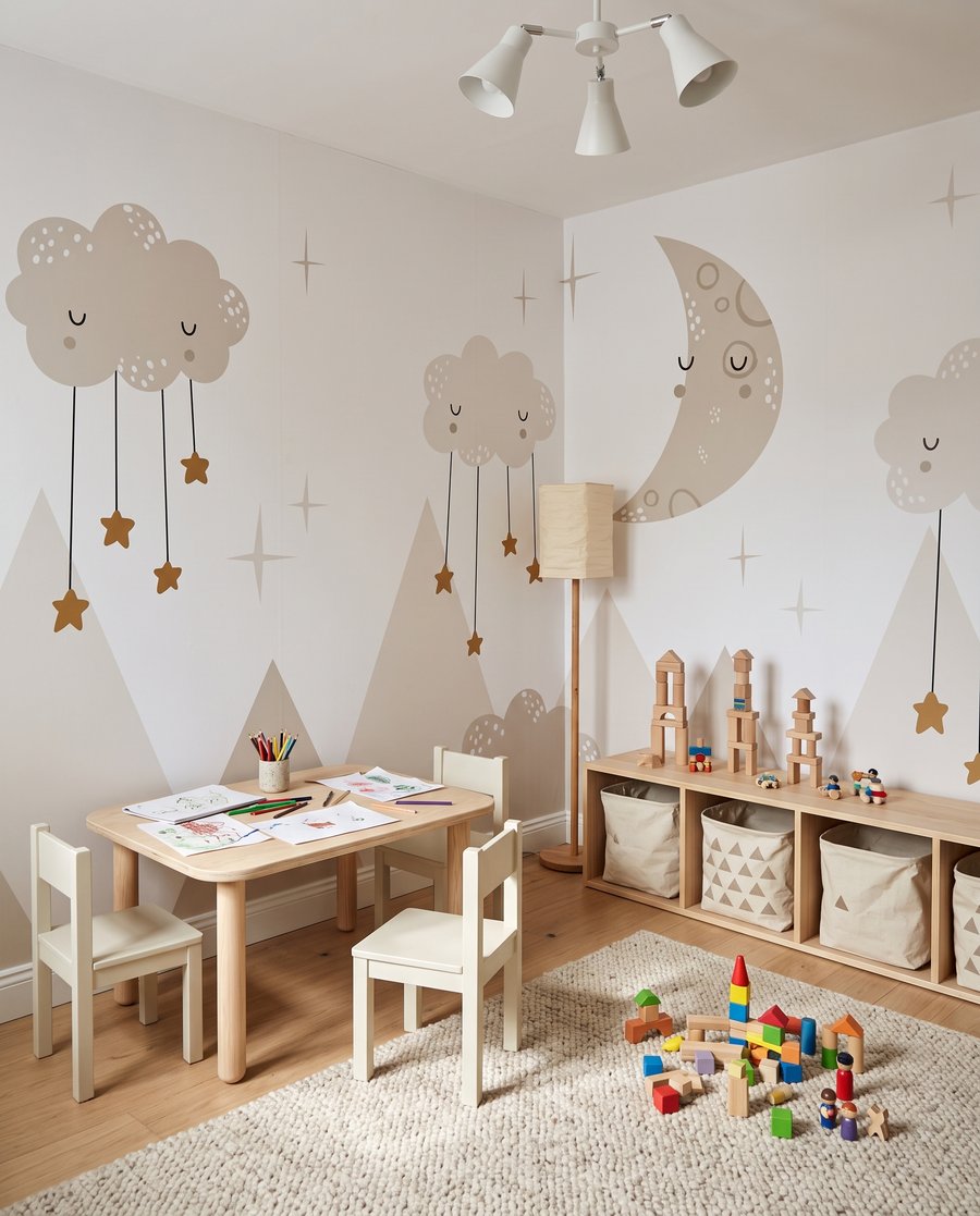 Maan boven lichte bergen — interieur 4
