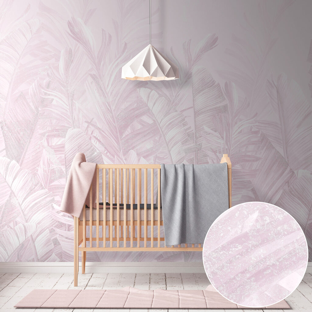 Tropenblad in bleke inktlagen — interieur 5
