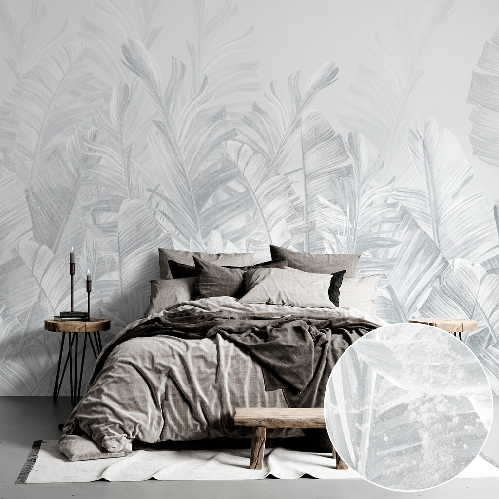 Tropenblad in bleke inktlagen — interieur 3