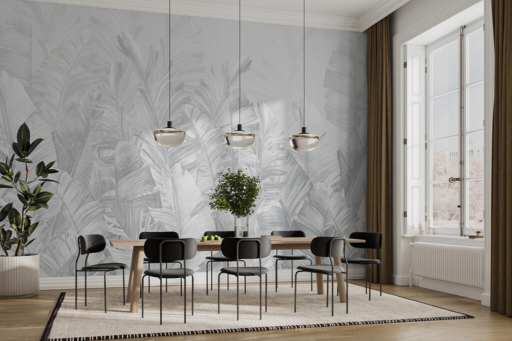 Tropenblad in bleke inktlagen — interieur 5