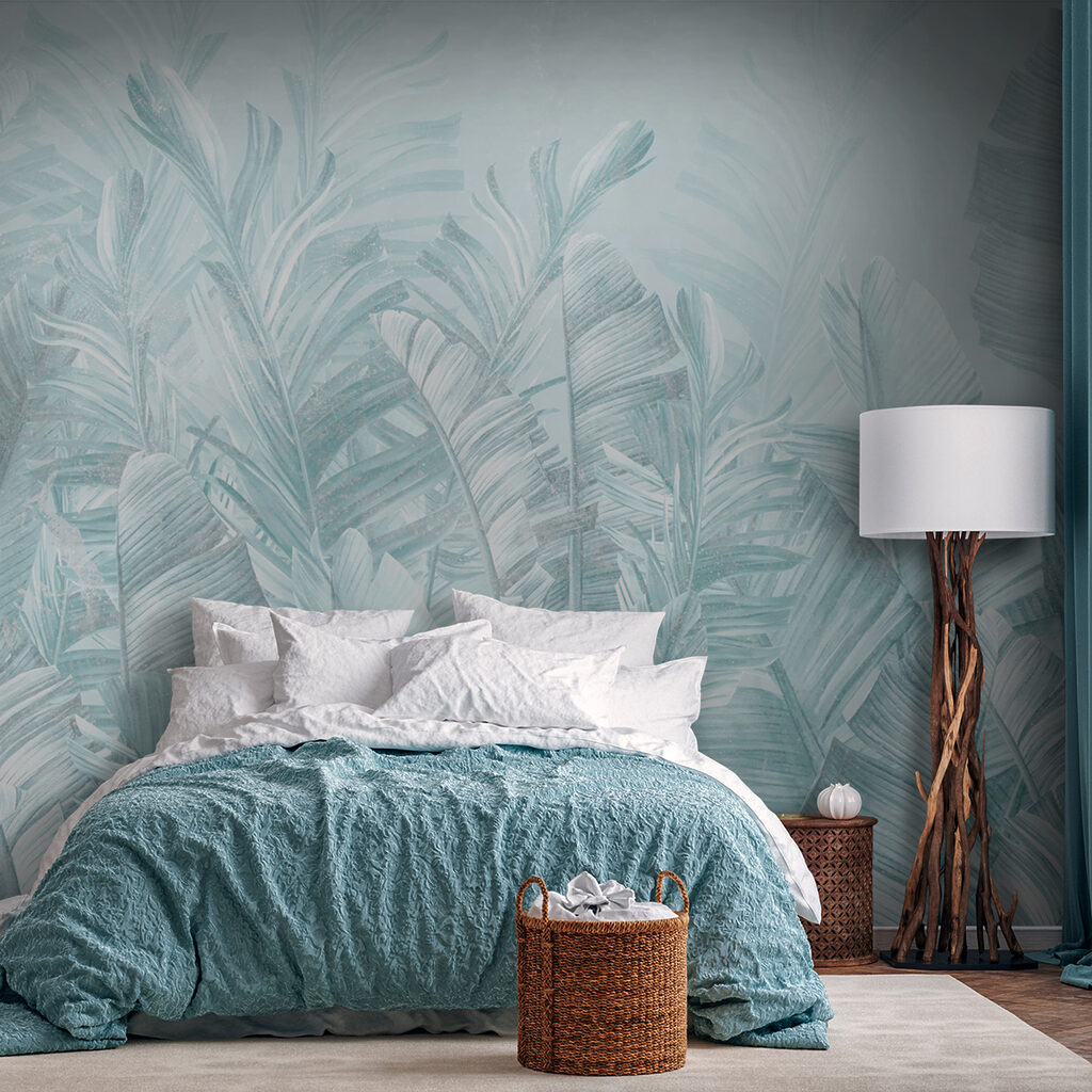 Tropenblad in bleke inktlagen — interieur 3