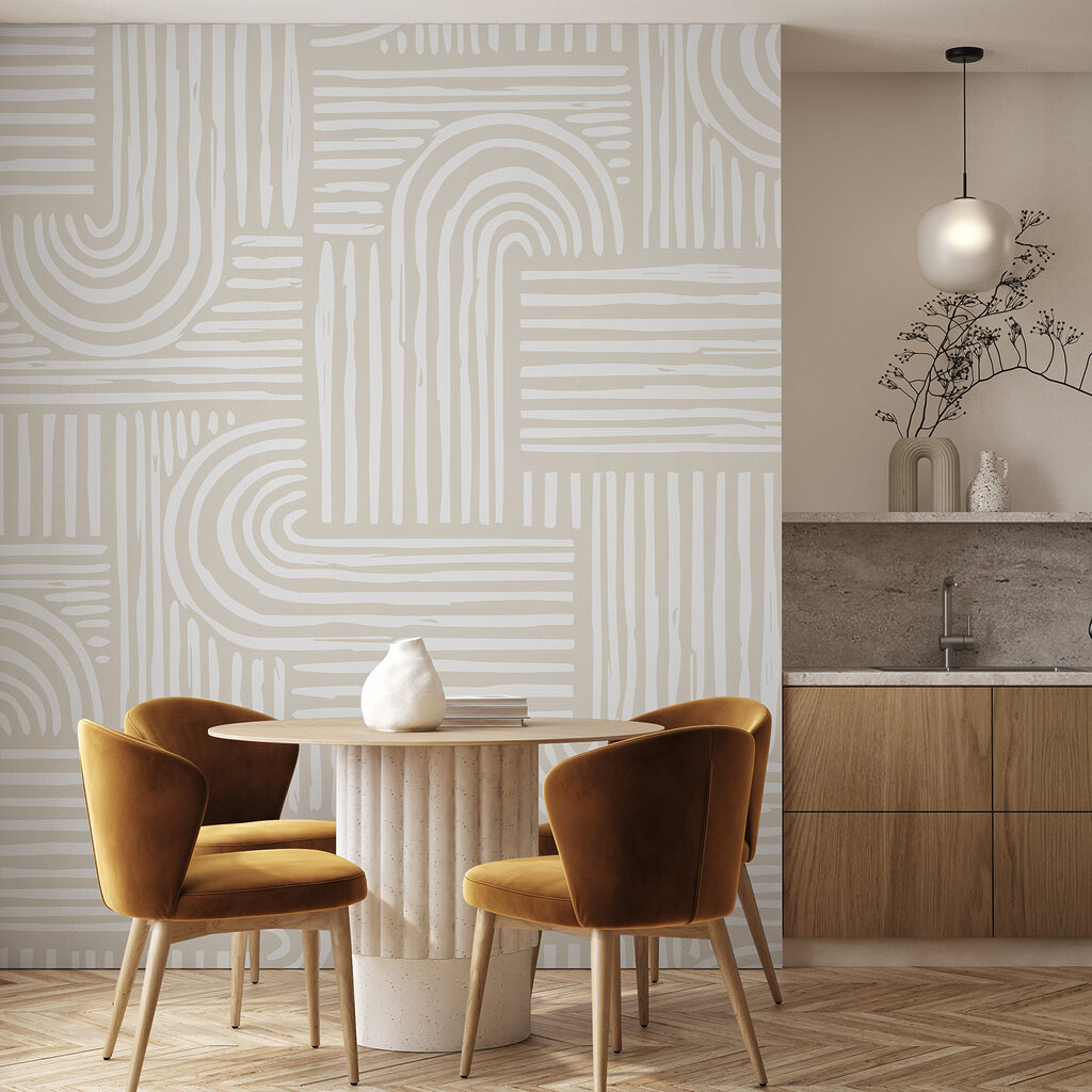 Bochten van fijne lijnen — interieur 4