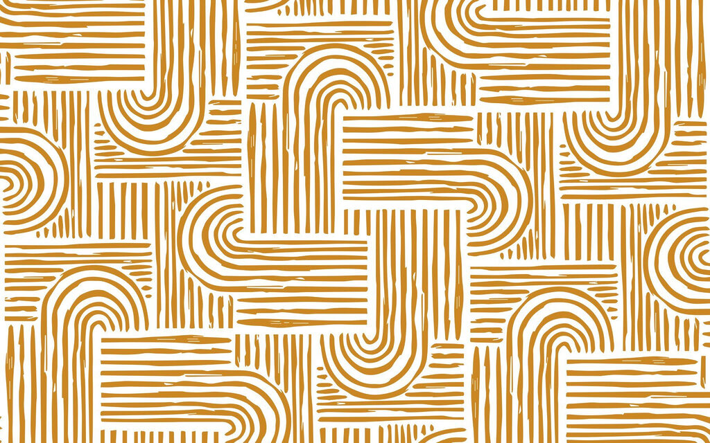 Bochten van fijne lijnen — volledig ontwerp