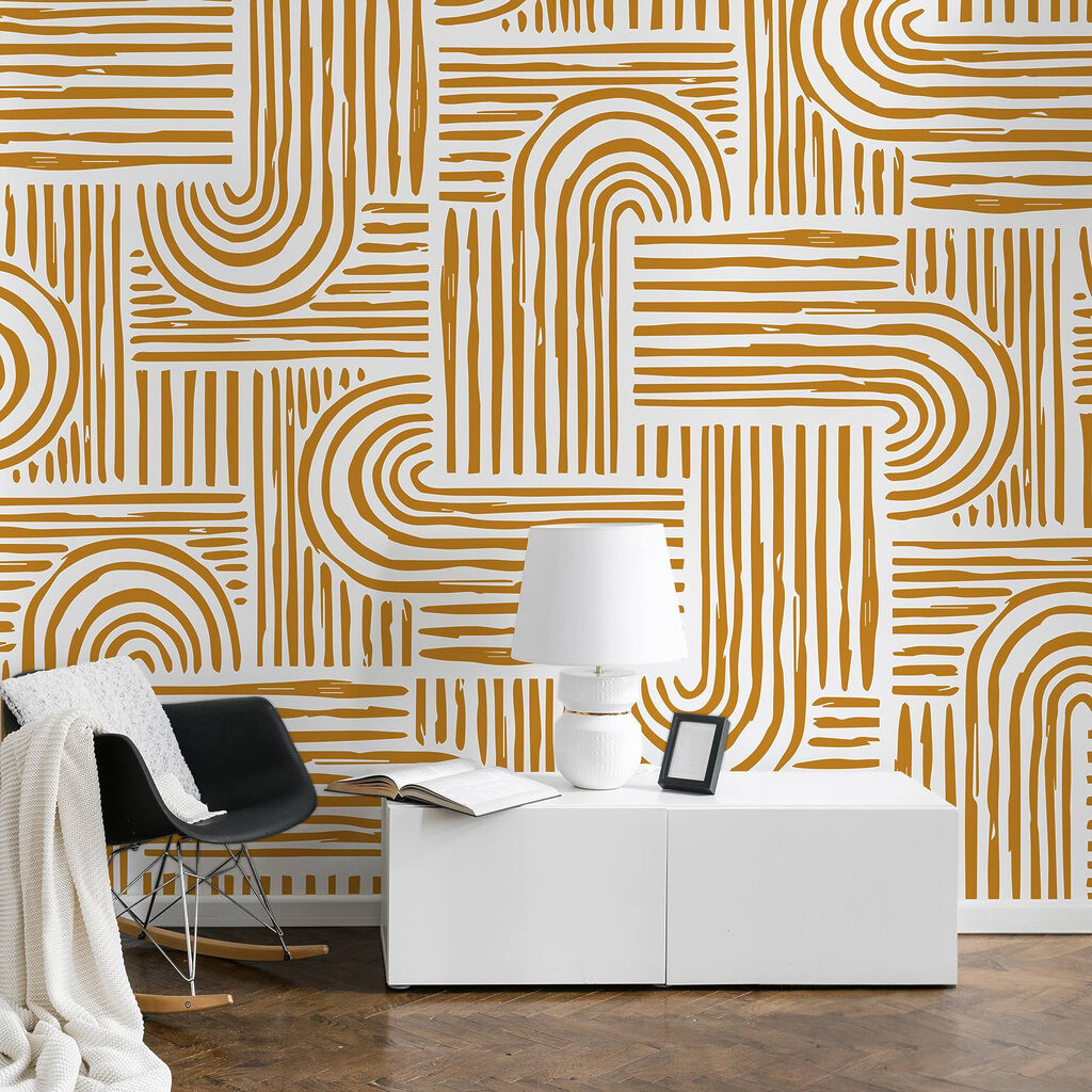 Bochten van fijne lijnen — interieur 1