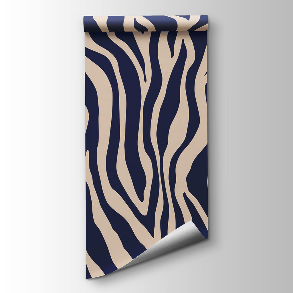 Zebrastrepen in golvend ritme — productweergave