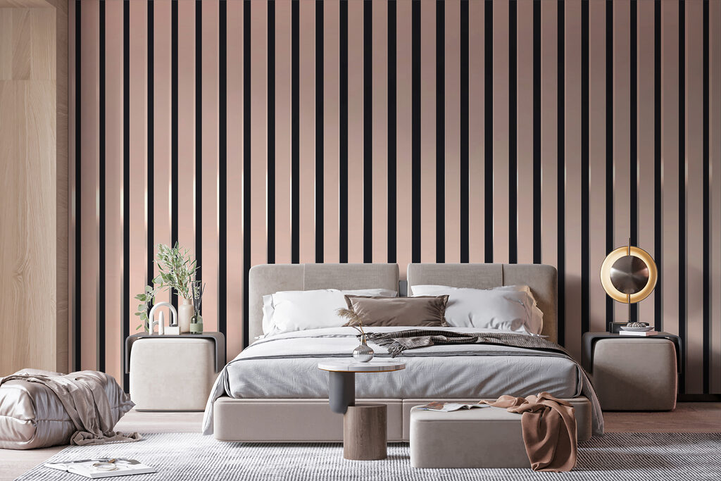 Slanke strepen, zachte kleurschakeringen — interieur 1