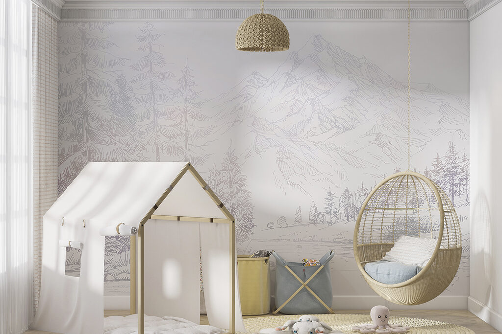 Bergmeer in fijne lijnen — interieur 3