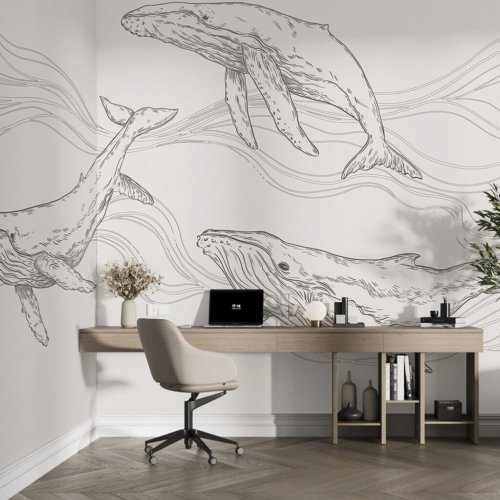 Walvissen langs fijne golflijnen — interieur 3