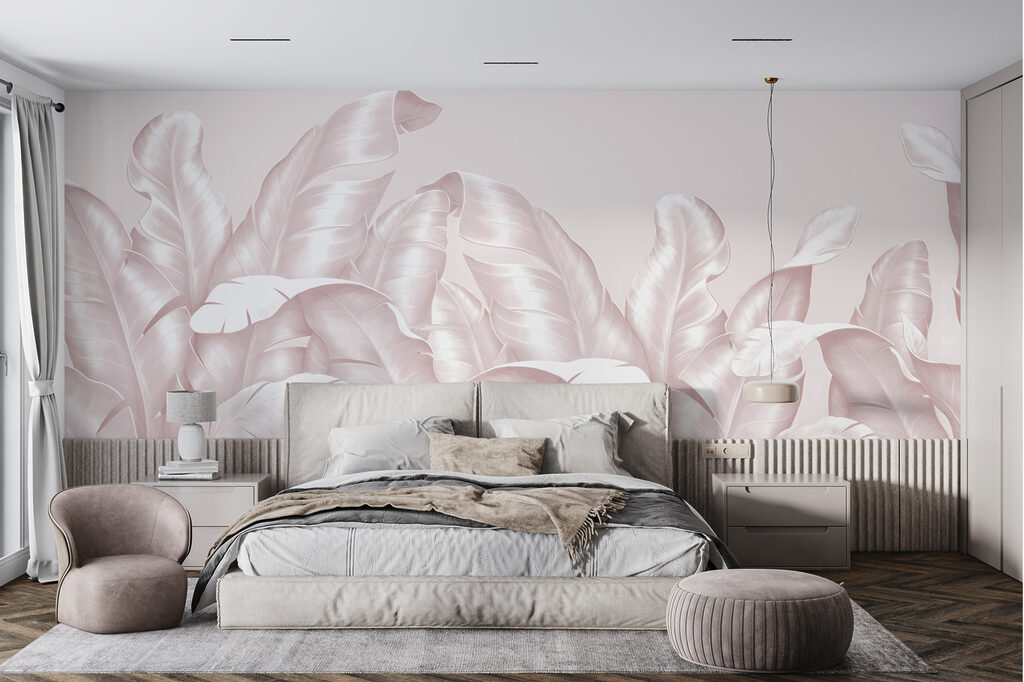 Bleke bladeren groeien omhoog — interieur 2