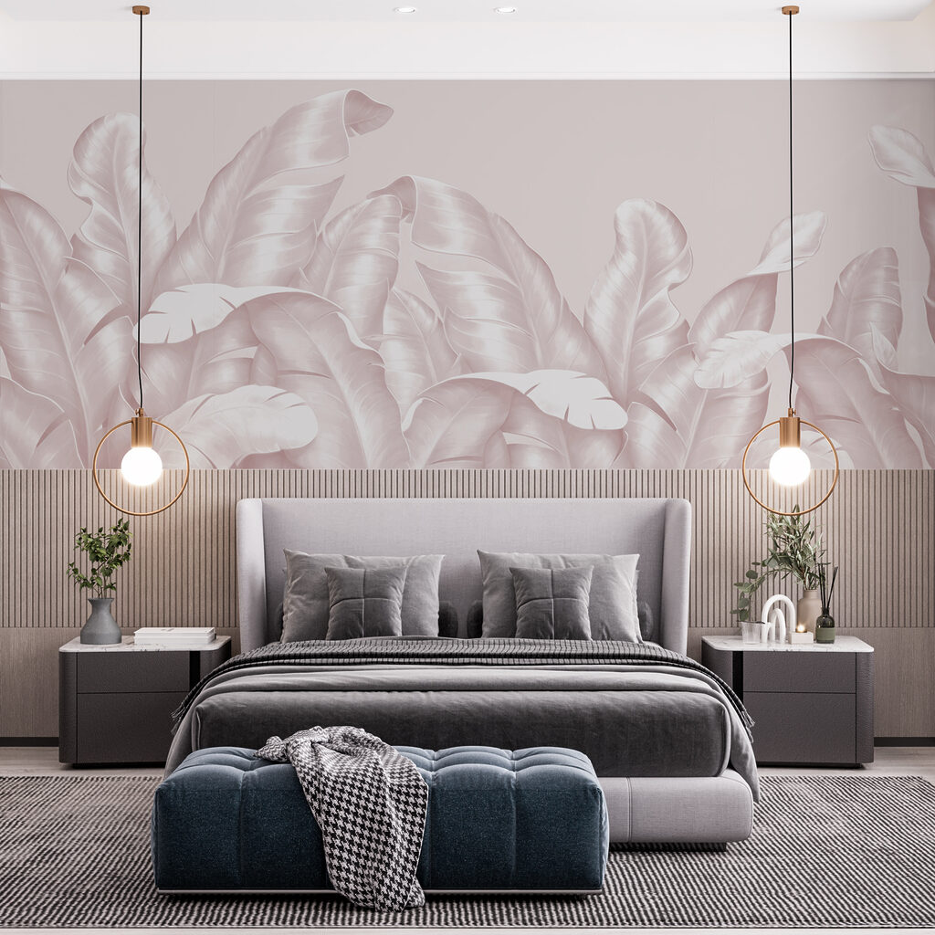 Bleke bladeren groeien omhoog — interieur 3