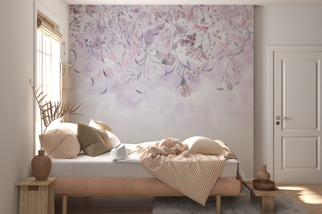 Lila bladeren hangen neer — interieur 1