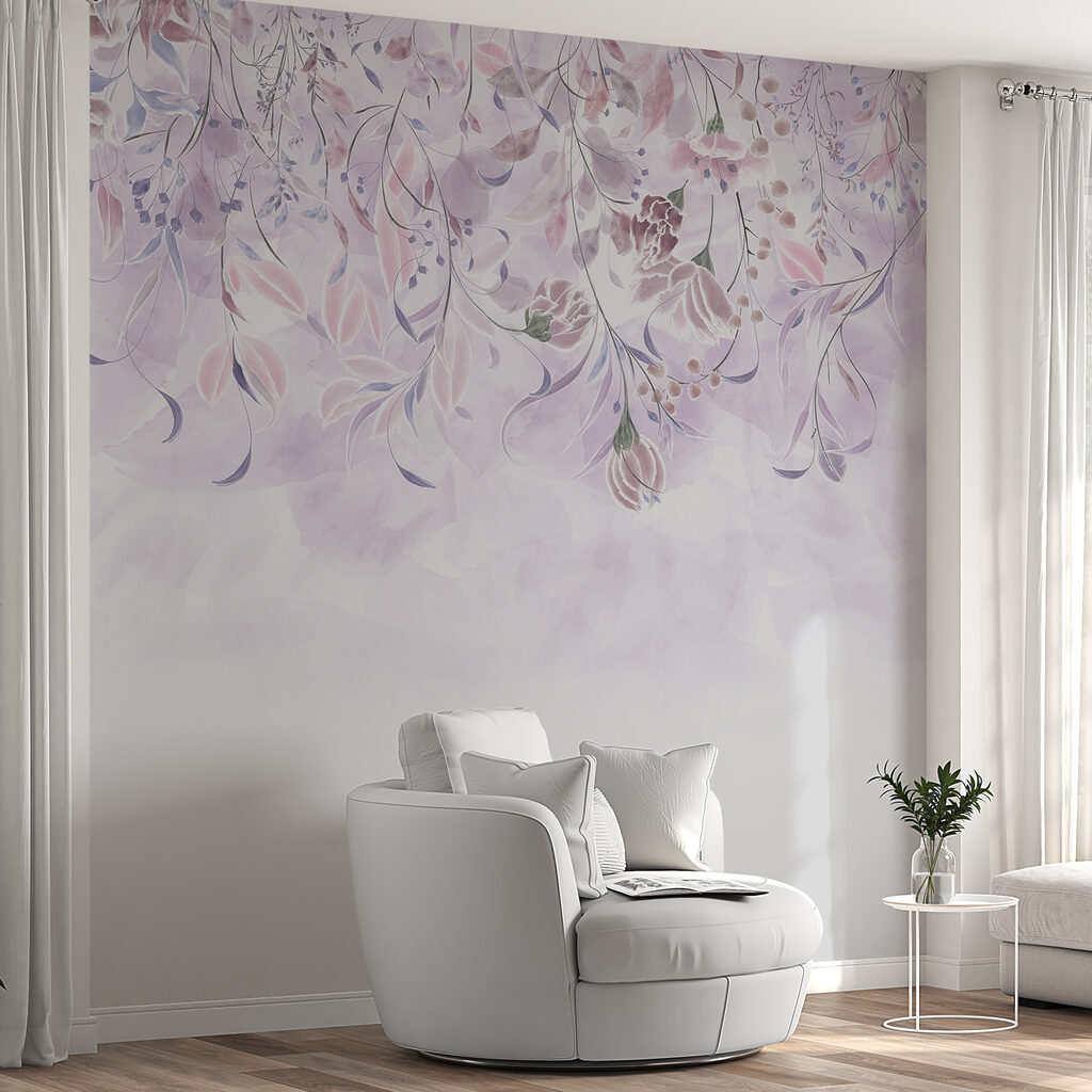 Lila bladeren hangen neer — interieur 2