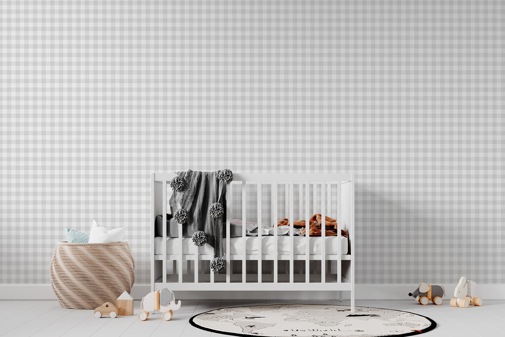 Kleine ruitjes in pasteltinten — interieur 1