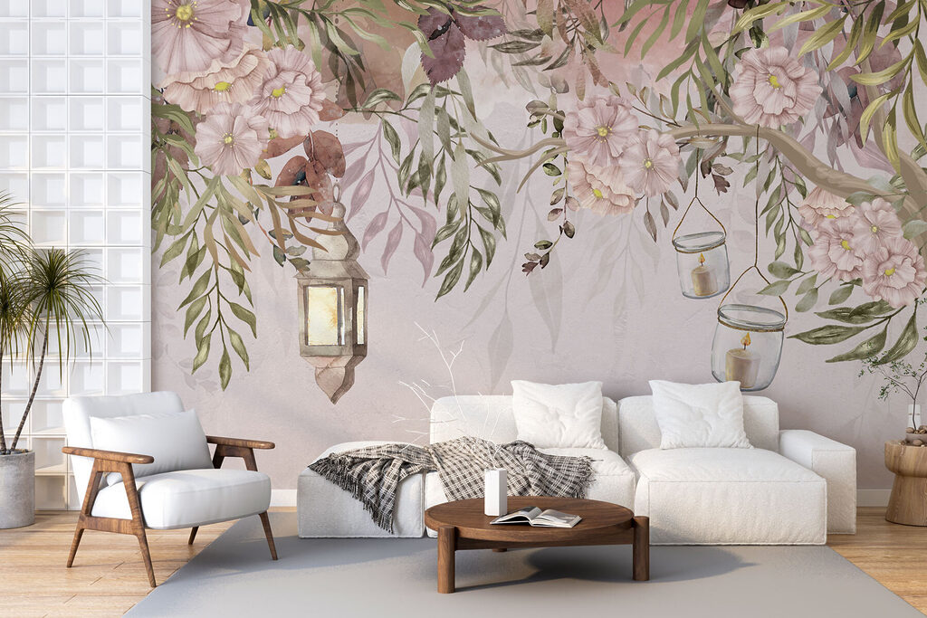 Lantaarn tussen hangende takken — interieur 4