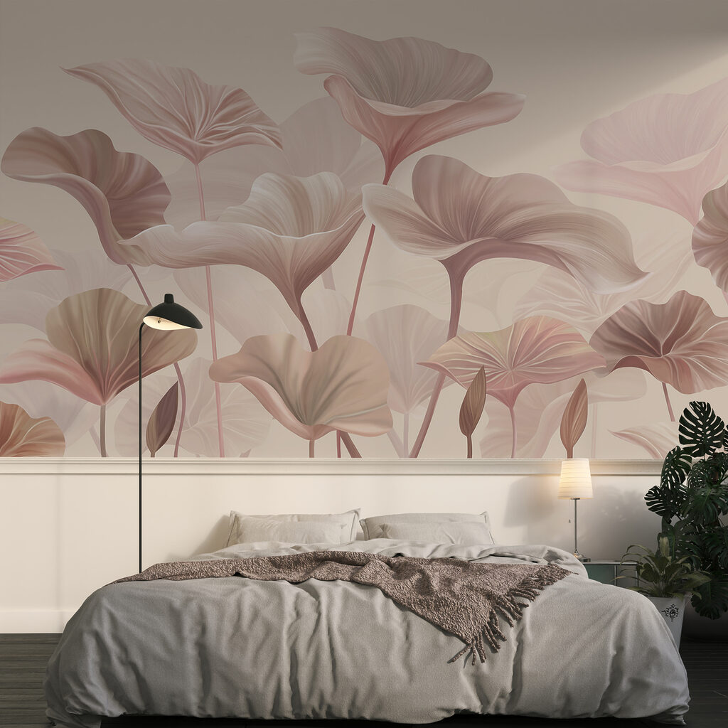 Waaiers op slanke stengels — interieur 1
