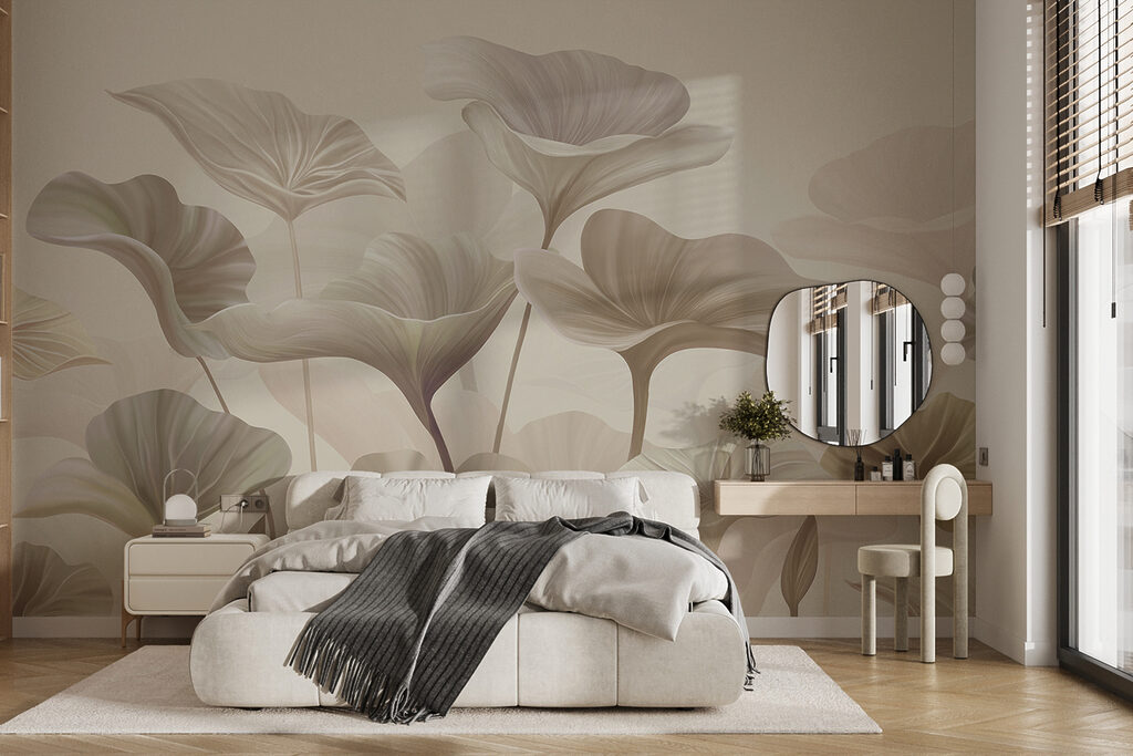 Waaiers op slanke stengels — interieur 2