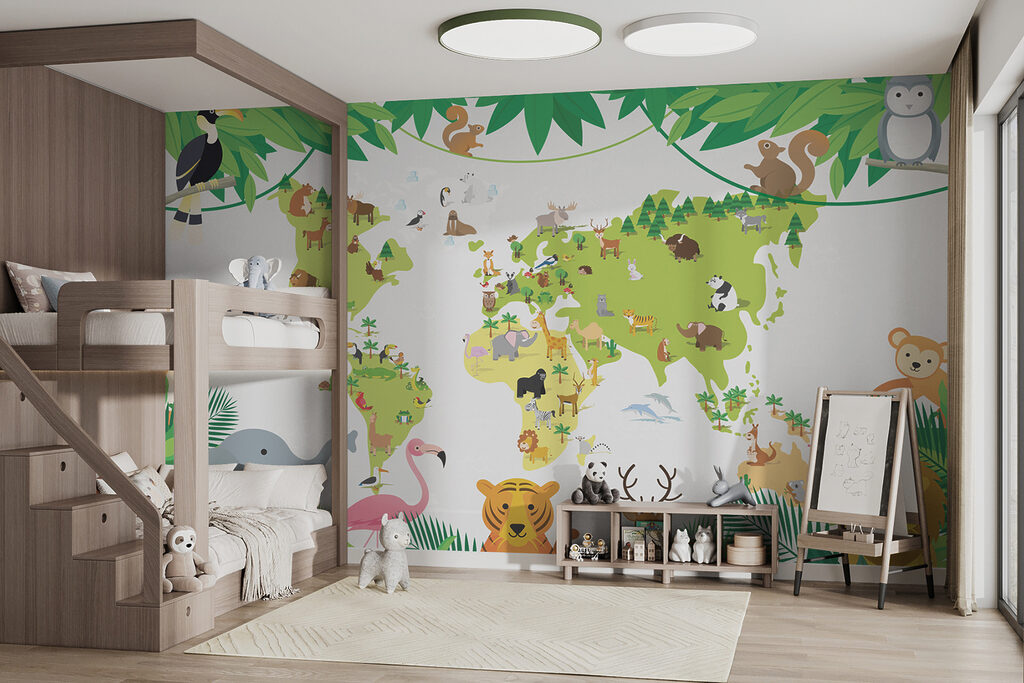 Jungledieren rond de wereld — interieur 2