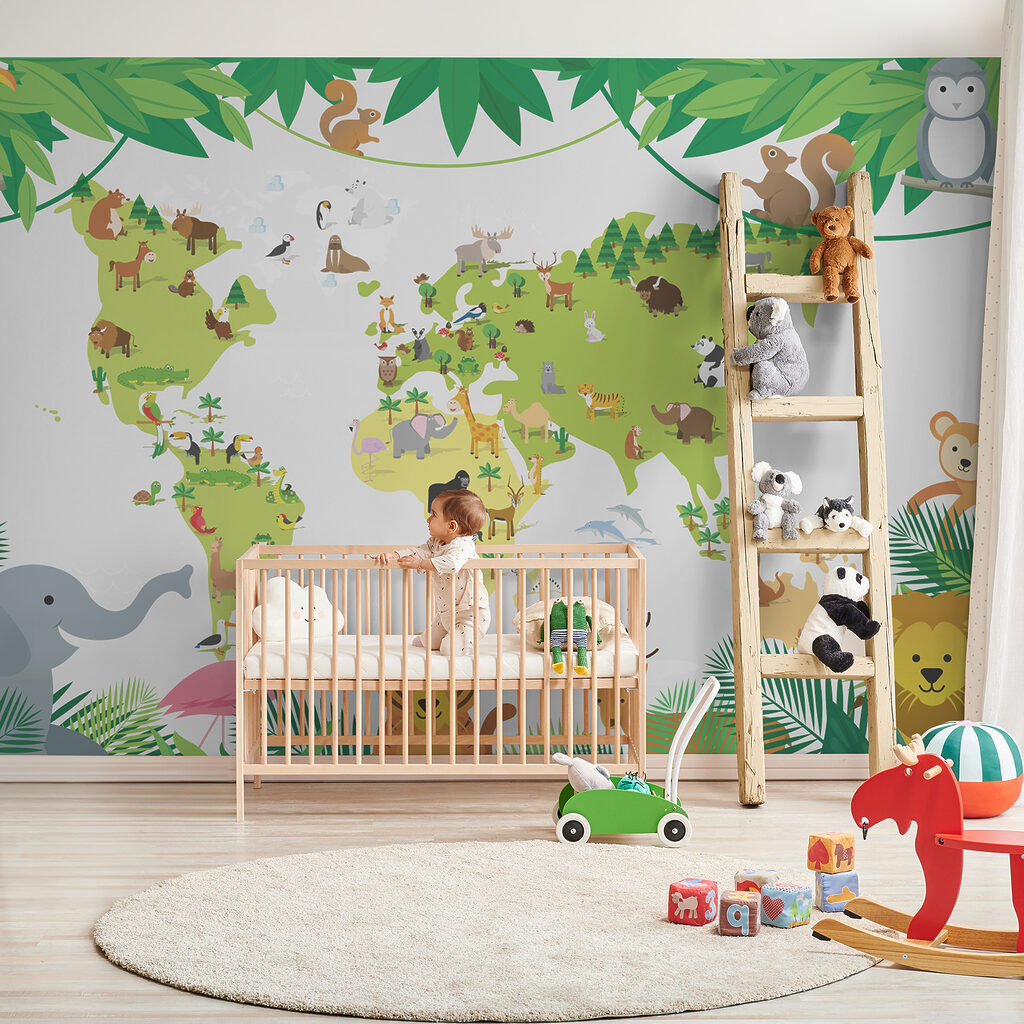 Jungledieren rond de wereld — interieur 1
